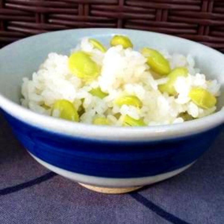 枝豆ごはん 冷凍できる お弁当にも 大活躍です レシピ 作り方 By ブーブーテン 楽天レシピ